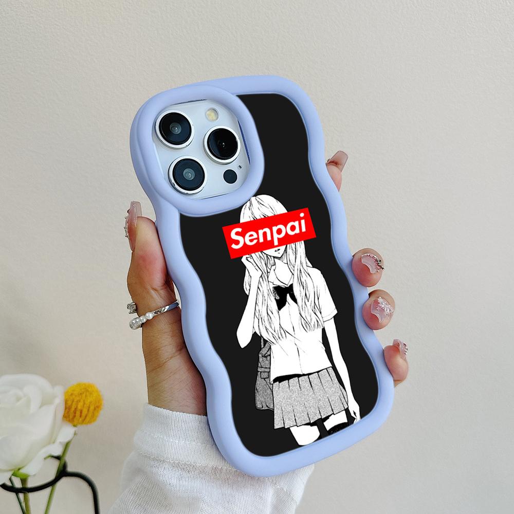 Ae81 Hentai Harajuku Anime Girl art Protective Phone Cases for Samsung S24 Plus S23 Ultra A14 A55 A06 Honor Motorola OnePlus Big Wave TPU Back Cover
