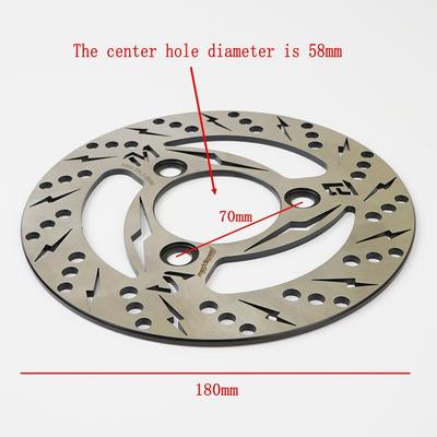Motorcycle 160mm 180mm Front Rear Brake Disc Rotor For 110cc 125 150 200 250cc Scooter ATV UTV Buggy Go Kart Quad Pit Dirt Bike