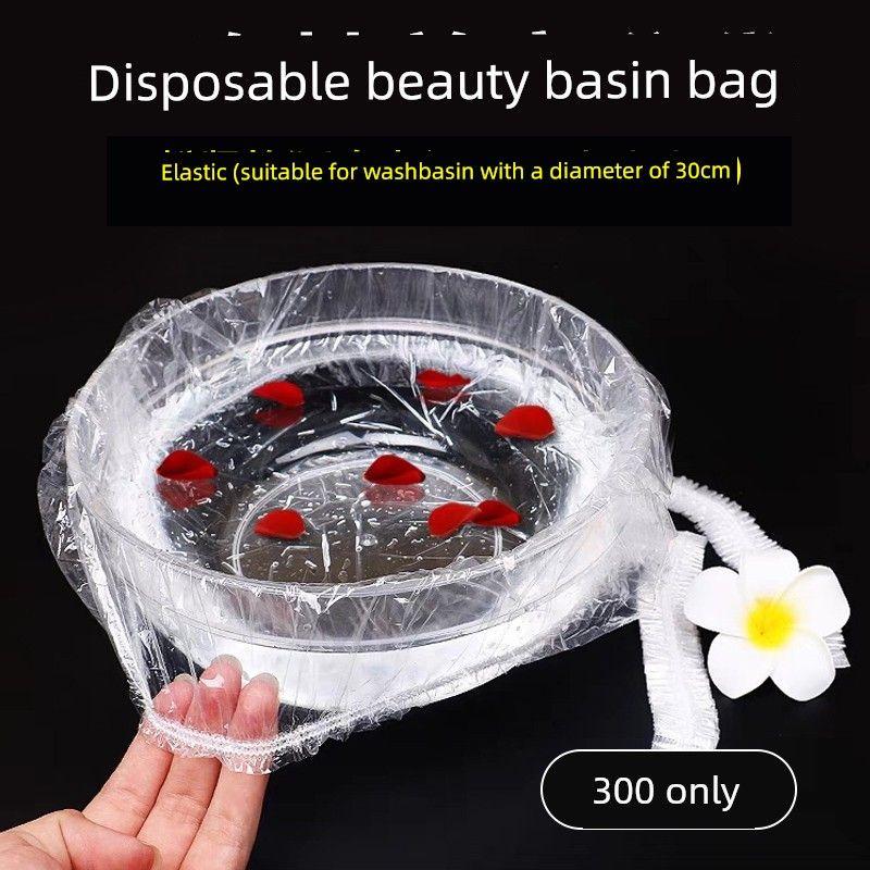 Disposable Thickened Plastic Bag Beauty Basin