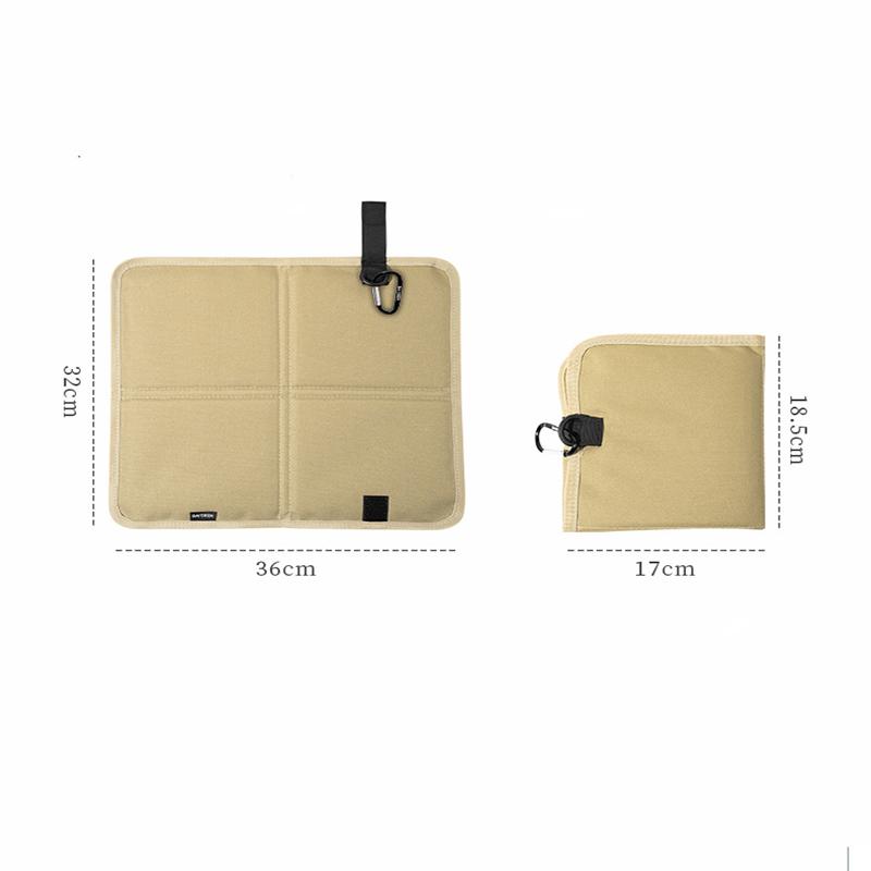 Picnic Waterproof and Moisture-proof Thickened Camping Folding Seat Mat Portable Lawn Spring Outing Floor Mat хаки