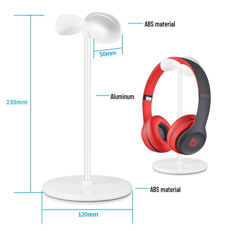 Aluminum Desktop Headset Stand with Anti-Slip Base
