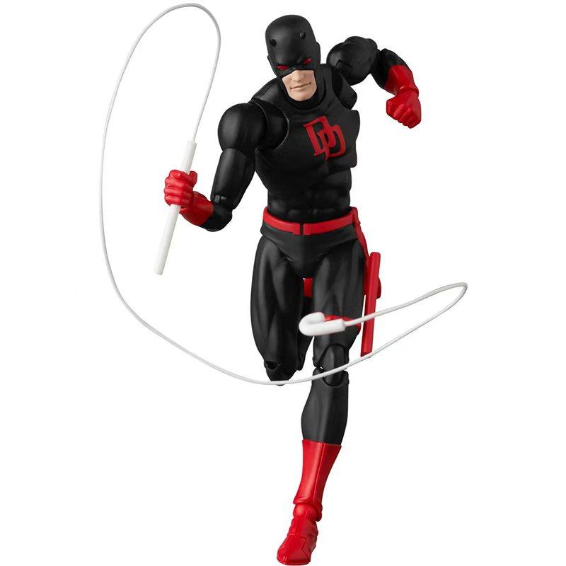 Anime Mafex 223 Comic-Version Daredevil Schwarz Artikulierte Actionfiguren Sammlermodell Statue Spielzeug Schreibtischverzierung Jungen Geschenke