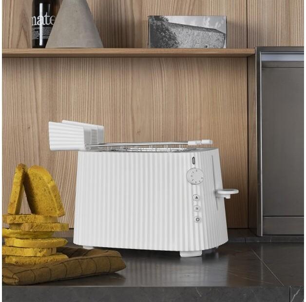 Toaster Alessi Plisse MDL08W White