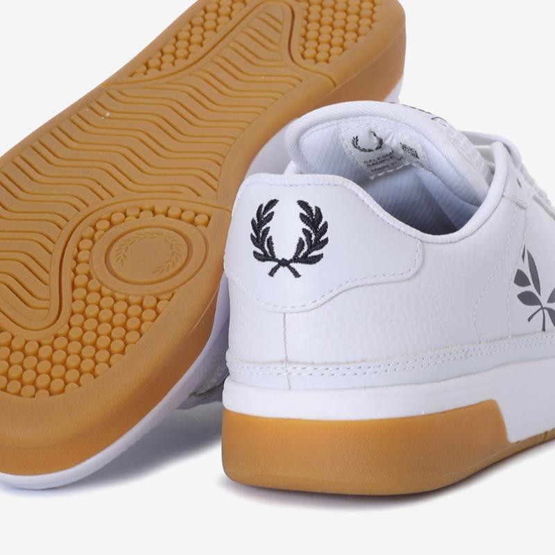 Fred Perry Men S Sneaker B300 Textured Leather