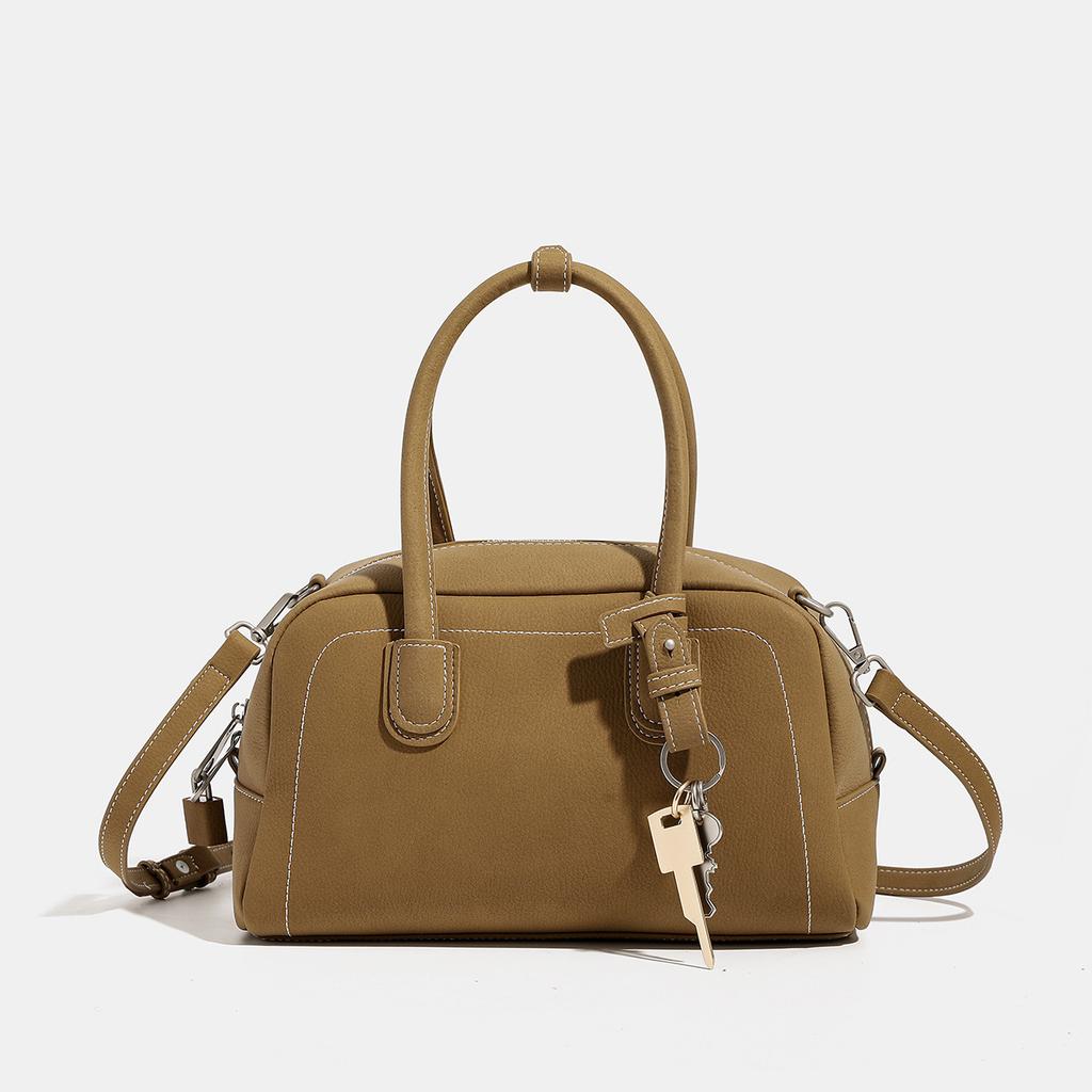 French Niche Retro Underarm Bag for Women New Autumn Shoulder Bag Matte Sense Commuter Boston Pillow Bag