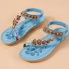 Fashion Women's Sandals Bohemia Style Sandals Summer New Shoes for Woman Flip Flops Beach Summer Shoes Women Low Heels Footwear