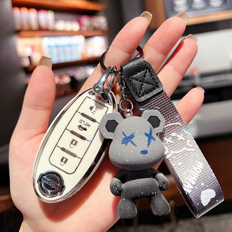 

Applicable to 21 Nissan Teana key sets, New Xuanyi Qijun buckle, Tiida Jin Qashqai bag, Nissan car, blue bird shell woman