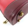 Ausgezeichnete COACH Handtasche Revel Colorblock Tasche Rotes Leder Damen CC412 Gebraucht