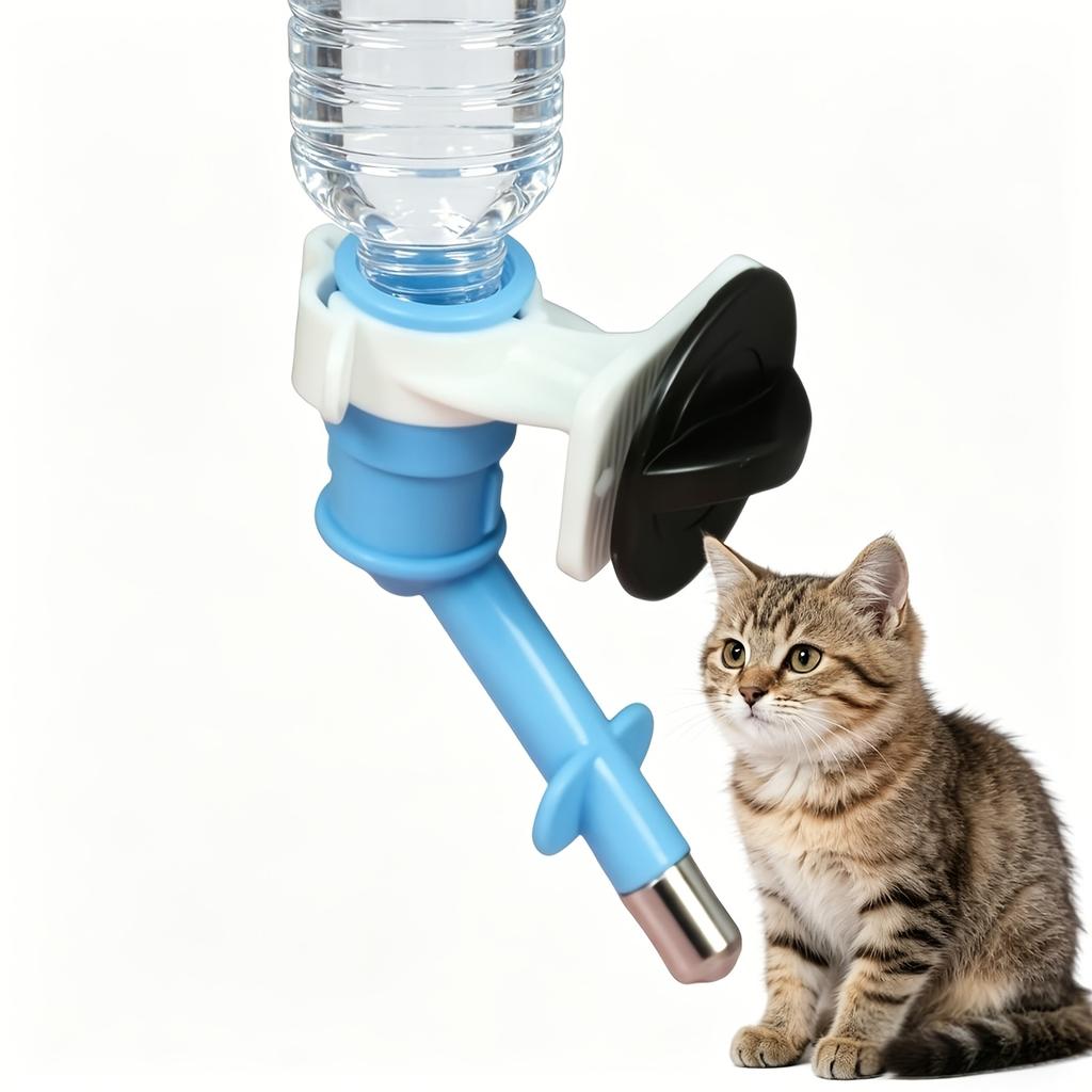 Ball-type Drinking Fountains Pet Dog Drinking Kit Hanging Water Bottle Head Pet Drinking Water Head for Dogs Cats Birds