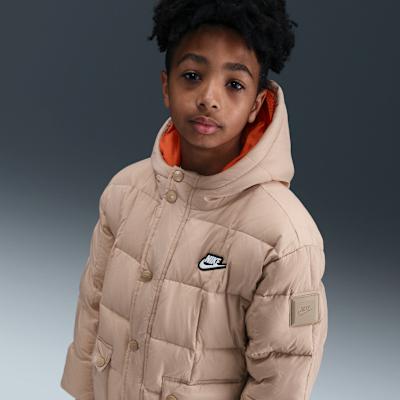 Nike Kids Down Jackets Hooded Non detachable Moderate Hooded XL
