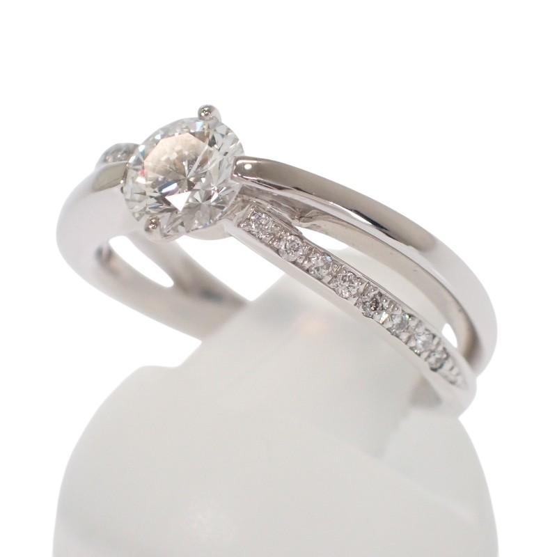 no brand  #9(JP Size) ring Pt900Platinum Women