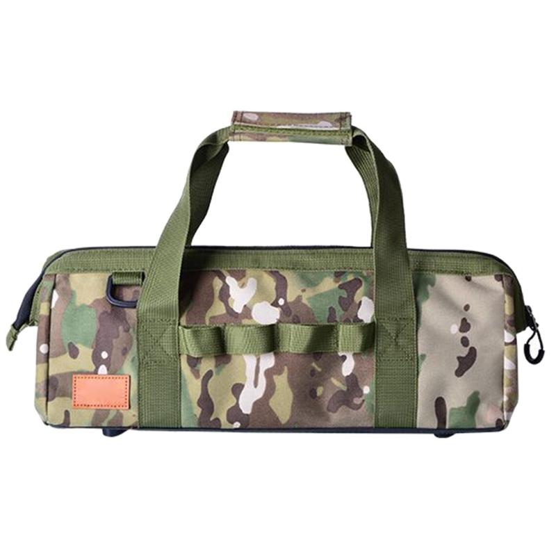 Multifunctional Camping Tool Bag Foldable Storage Box Wide Mouth Large Capacity Storage Bag Multi Purpose Carry Bag