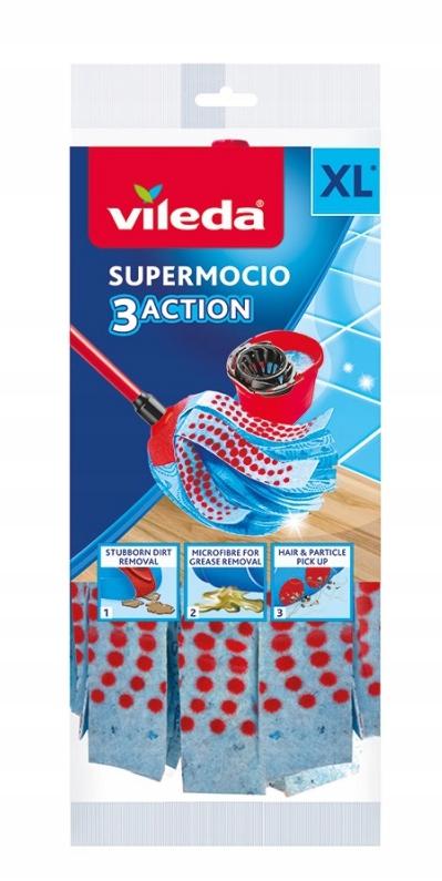 Vileda 3Action Velour Mop Insert