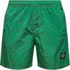 Ss26 Shiny Elastic Waist Flat Angle Casual Swim Shorts Men Swim Shorts L1S15B100004S0043V005H