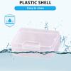 Small Item Organization Containers Sturdy Small Rectangular Clear Containers For Storing Tiny Accessories And Crafts