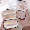 Tragbarer wasserdichter Wochen-Pillenspender: 7-Tage, 3-mal täglich Mini-Handgepäckbox