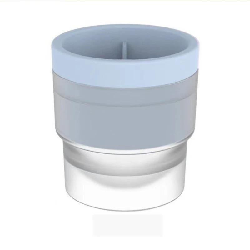 Silicone Ice Ball Mold Round Ice Bucket Summer Homemade DIY Refrigerator Freezer Ice Maker Creative Small Ice Cube Mold Bar Tool