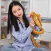110cm Simulation Plush Toy Boa Cobra Long Stuffed Animal Snake Plushie Funny Tricky BoyFriends Halloween Gift