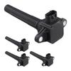 4 X Ignition Coil H6T11272, Compatible with Yamaha Waverrunner VX FX Cruiser LTD HO SHO SVHO 6S5-82310-00-00