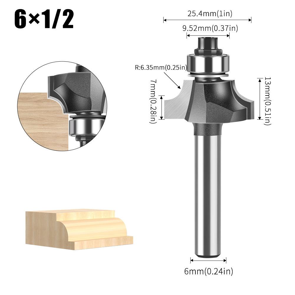 Woodworking Minzai Knife 6 Handles 12 Handles Line Knife Cabinet Door Panel Slotting Edge Trimming Milling Knife Edge Trimming Machine Knife