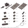 Kotobukiya Hexa Gear Block Base 04 DX Arsenal Scale Plastic Approximately 230mm HG083 Grid, 1/24 Model, Tall,