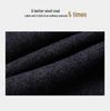 Elegant Double-Sided Wool Coat with Doll Collar and Multi-Button Design