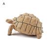 Sulcata Tortoise Mold Vivid Clear Texture 3D Effect Sea Ocean Life Simulation Animal Model for Kids