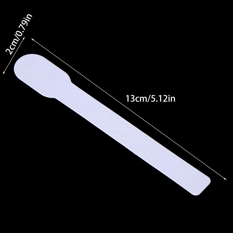 100/200Pcs Disposable White Perfume Test Strips Multi-use Blotter Paper for Essential Oils Perfume Sampling