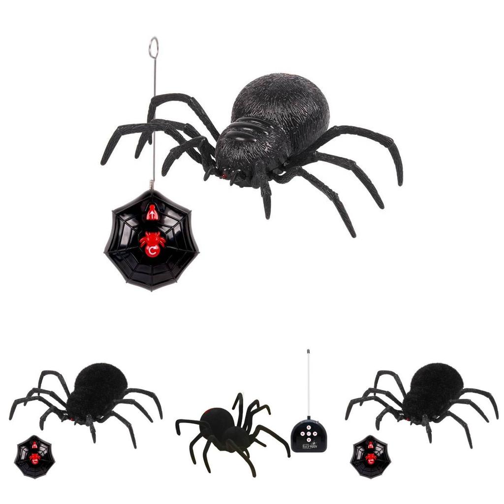 Aranha de Brinquedo com Controle Remoto Feita de Material Plástico para Crianças de 7 a 14 Anos