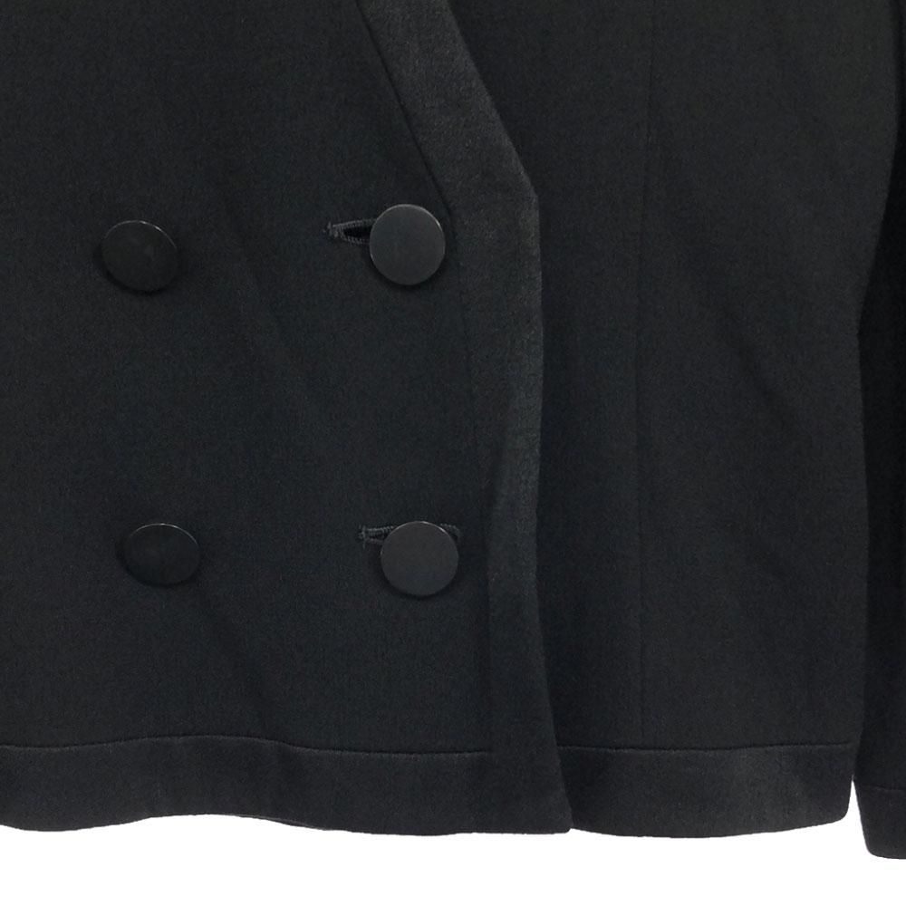 Givenchy 90s No Color Jacket 8 Black Formal Old Women Used