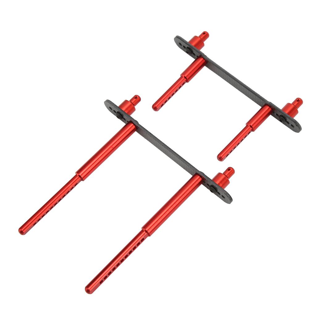 RC Shell Columns Front Rear Aluminum Alloy Carbon Fiber Car Body Mount Post for Axial SCX10 90046