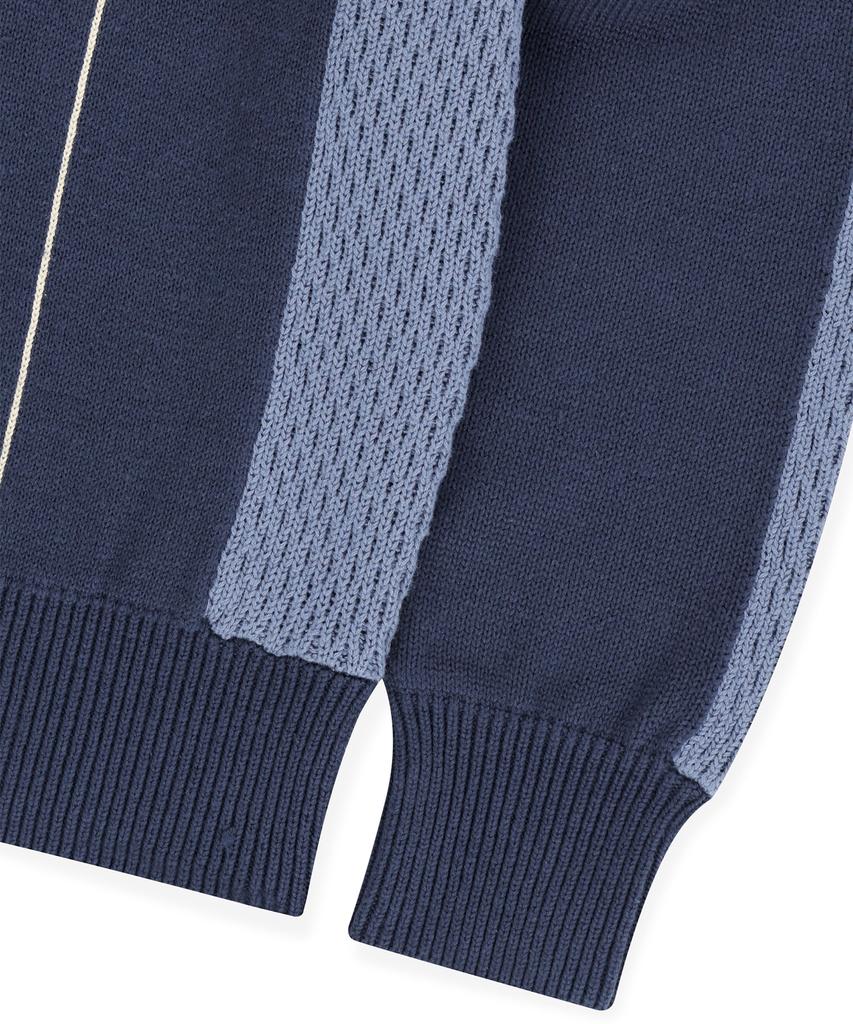 Sun Love Script Knit Jersey Navy