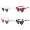 1PCS New Ladies Sexy Eye Love Heart Sunglasses Retro Big Frame Personality Sunglasses Protection Eyewear