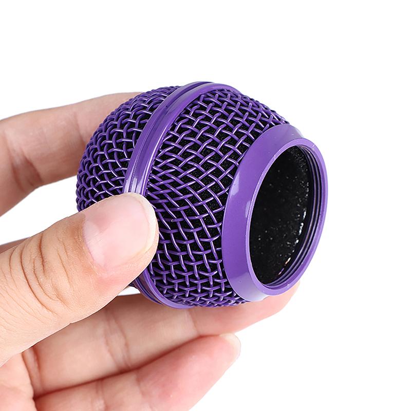 1ks Pro Shure Sm58 Bezdrátový Mikrofon Náhradní Kovová Mřížka Mikrofonu Výměna Profesionální Párty Mikrofon Hlava Díl