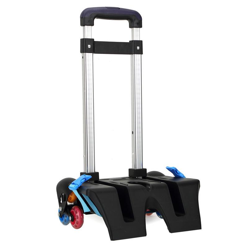 2020 Nový model Šestikolový vozík pro školní tašky pro chlapce a dívky – Design pro stoupání po schodech