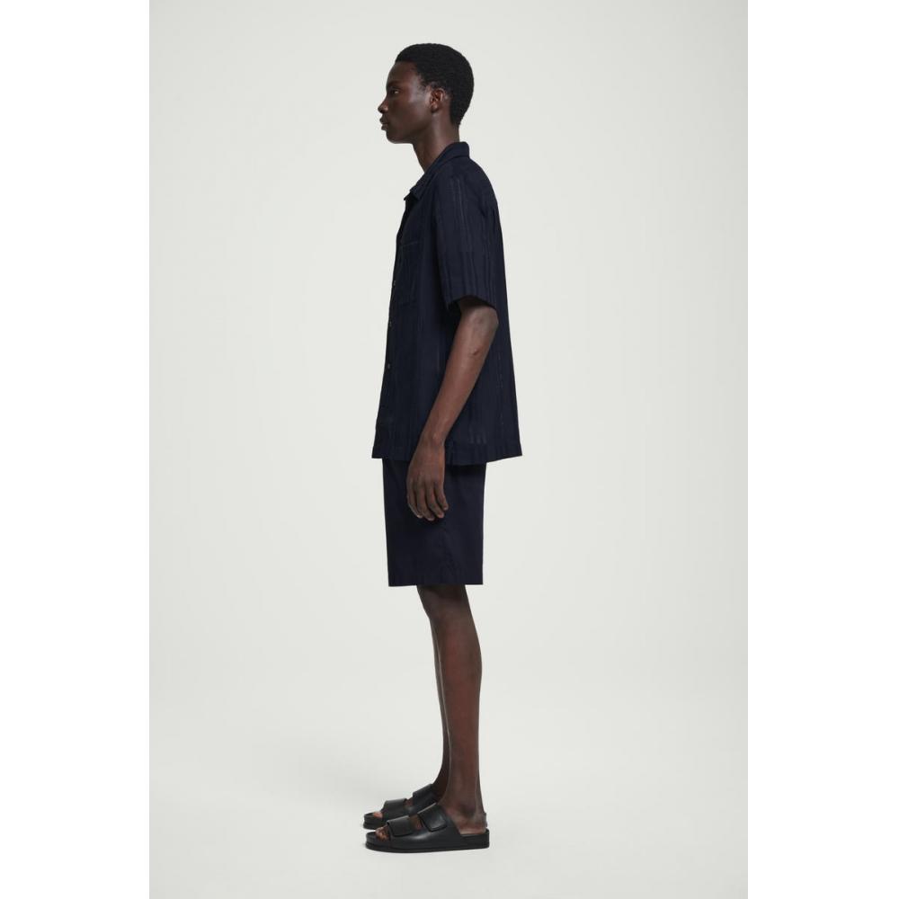 COS Szorty z mieszanki bawełny i stretchu Japan Stretch