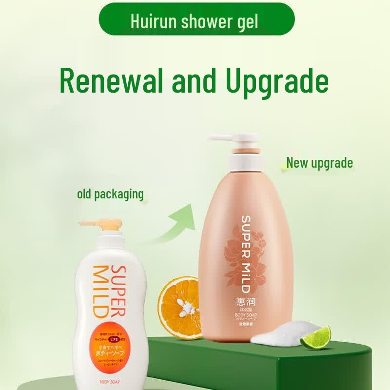 SUPER MiLD Elegant Fruity Fragrance Shower Gel (4x590ml)