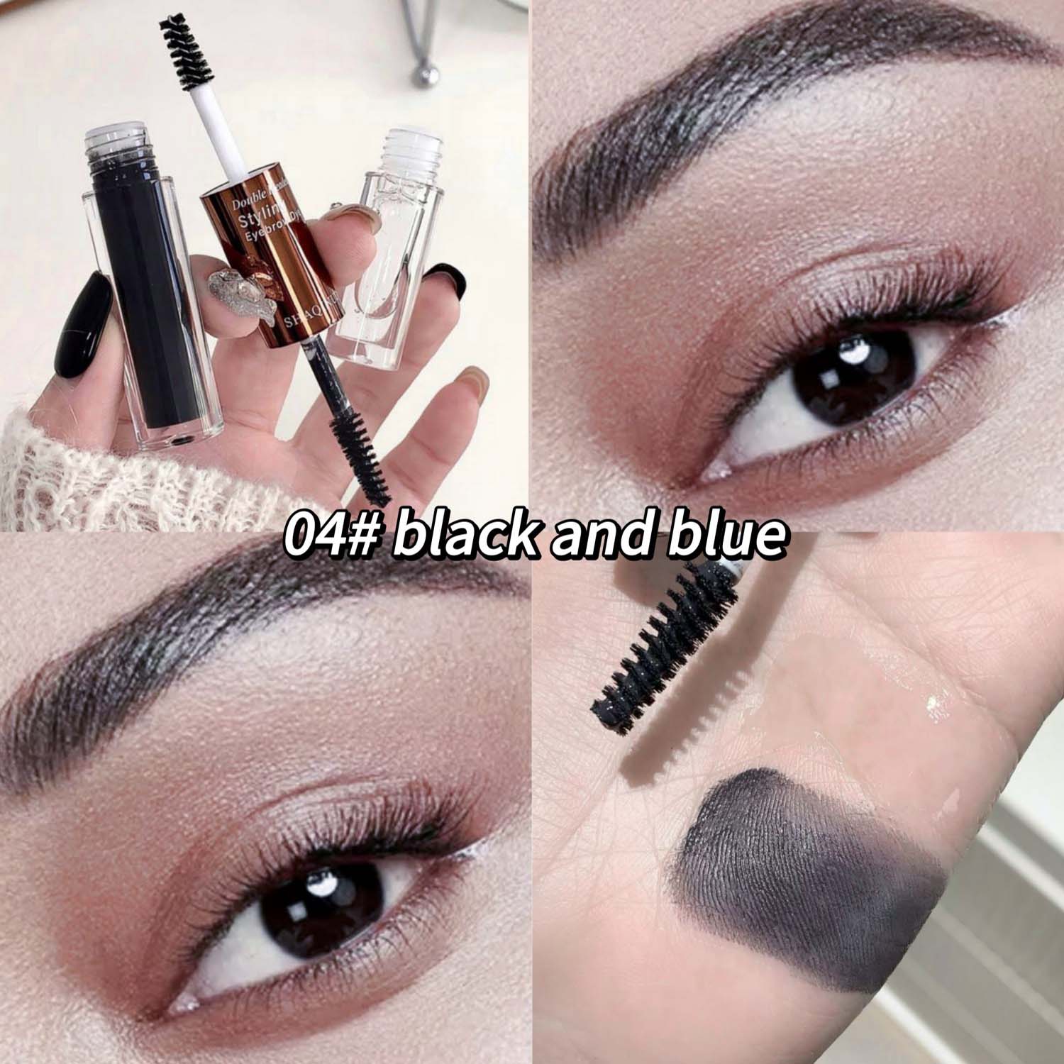 

Двухкомпонентная краска для бровей SHAQINUO Styling