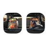 2Pcs Animal Print Car Sun Shade High-Density Aluminum Foil Windshield Sunshade Blocks UV