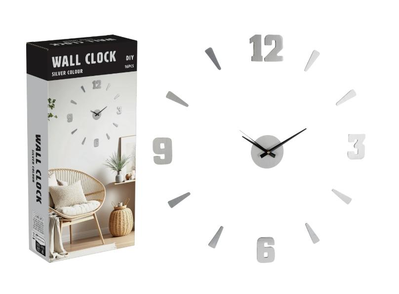 Self-Adhesive Wall Clock , Modern Loft Style