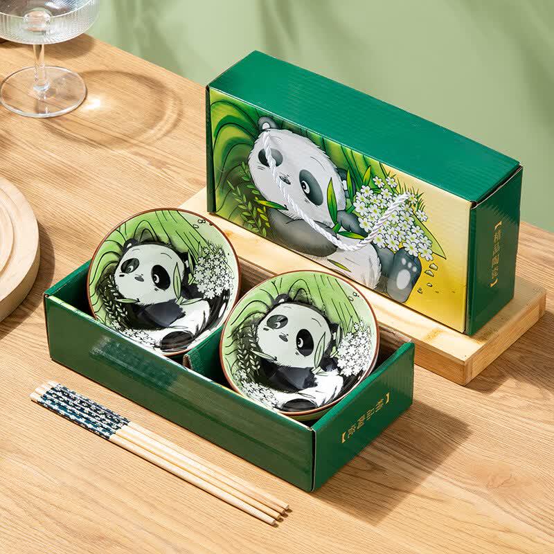 

Panda Ceramic Dinnerware Gift Set