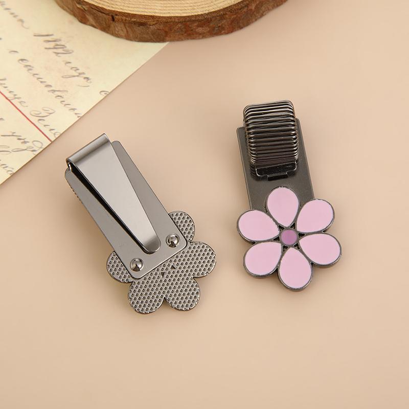 Blumen Metall Stiftclip Mit Feder Kreativer Federclip Schüler Stiftclip Für Notizbücher Schule