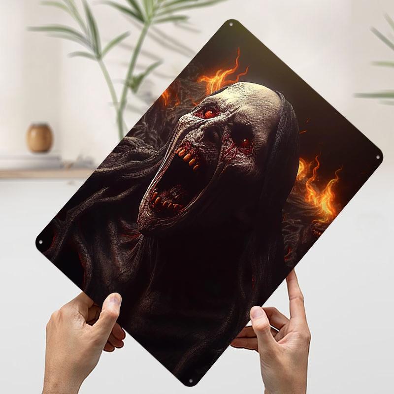 

Valak Poster Customized Wall Art Vintage Metal Signs Retro Tin Plaque for Man Cave Luxury Home Decor Items Mancave Decoration 20x30cm（7.8x11.8inch）