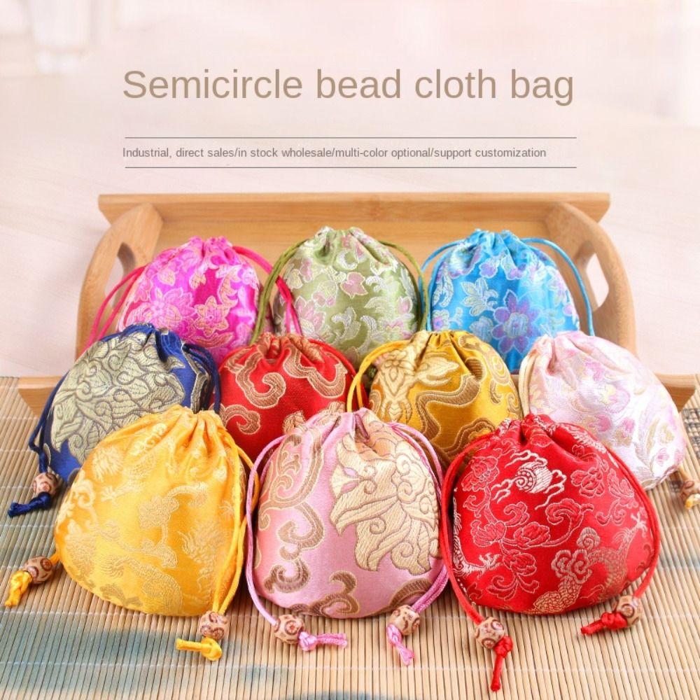 

Портативные сумки для ювелирных изделий, сумки для хранения, портмоне, упаковочные сумки на шнурке, новая атласная сумка для вышивки