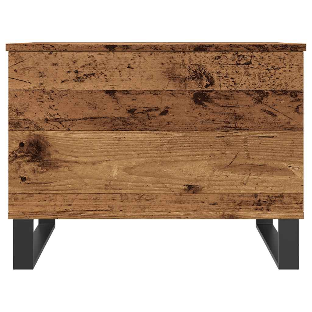 Coffee Table Vintage Wood Look 60 x 44.5 x 45 cm Engineered Wood