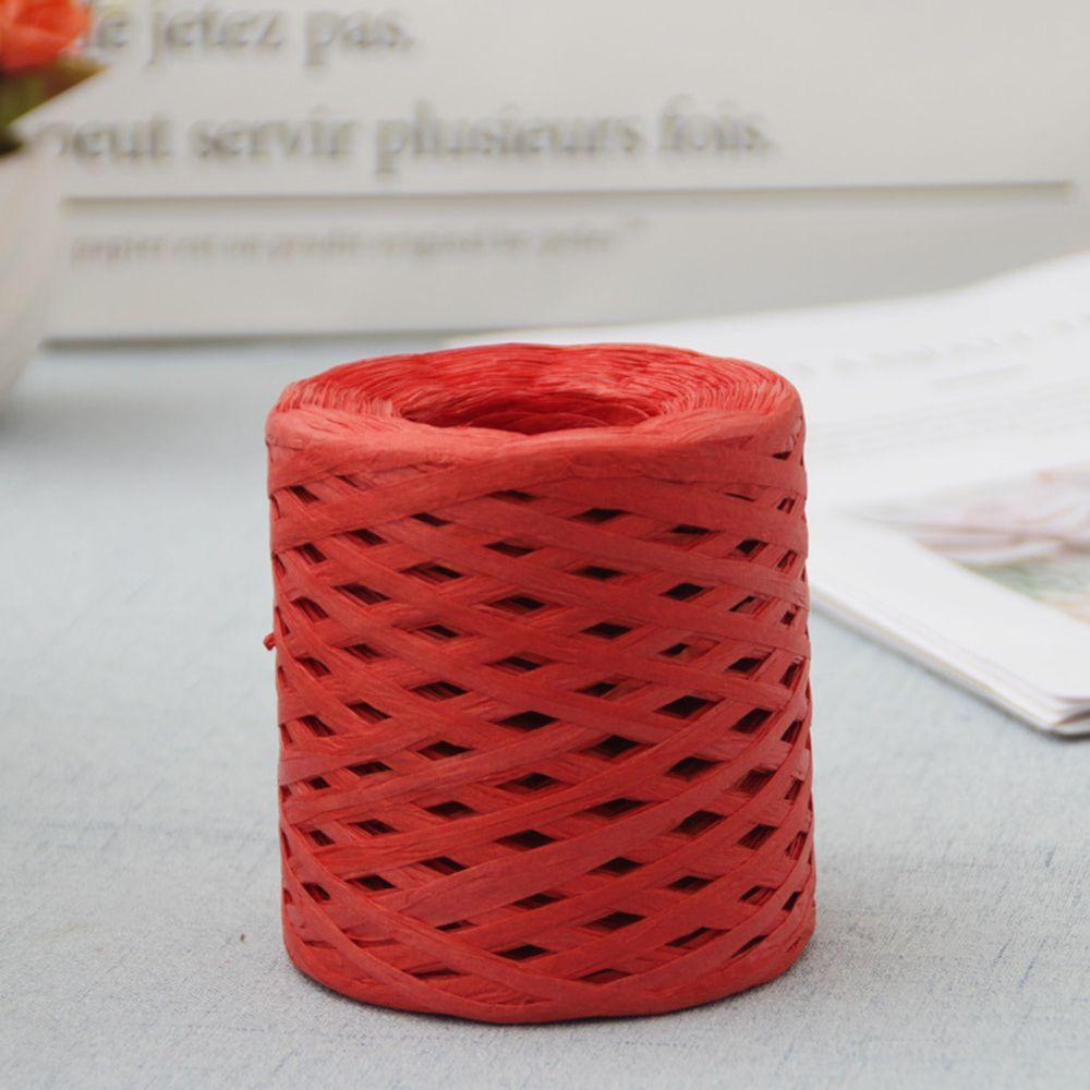 200m Used For Weaving Hats Lafite Braided Rope Packaging Tape Decorative Rope Manual