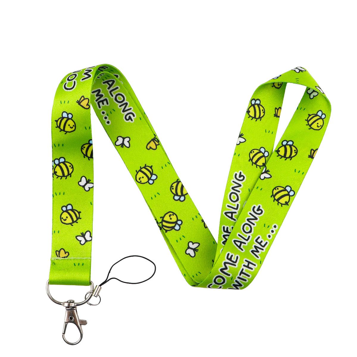 

Cool Cowboy Frog Lanyards Neck Strap Flower Dachshund Mobile Phone Rope Credit Card Cover Card Sleeve Fashion Accessories Gifts