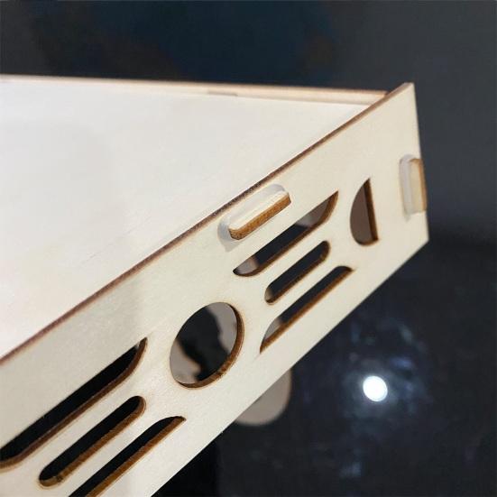 Decorative Storage Tray Universal Wood Heat-resistant Moon Star Serving Tray Household Supplies