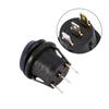 12V LED Punktleuchte Auto Boot Rund Wippschalter EIN AUS SPST Blau