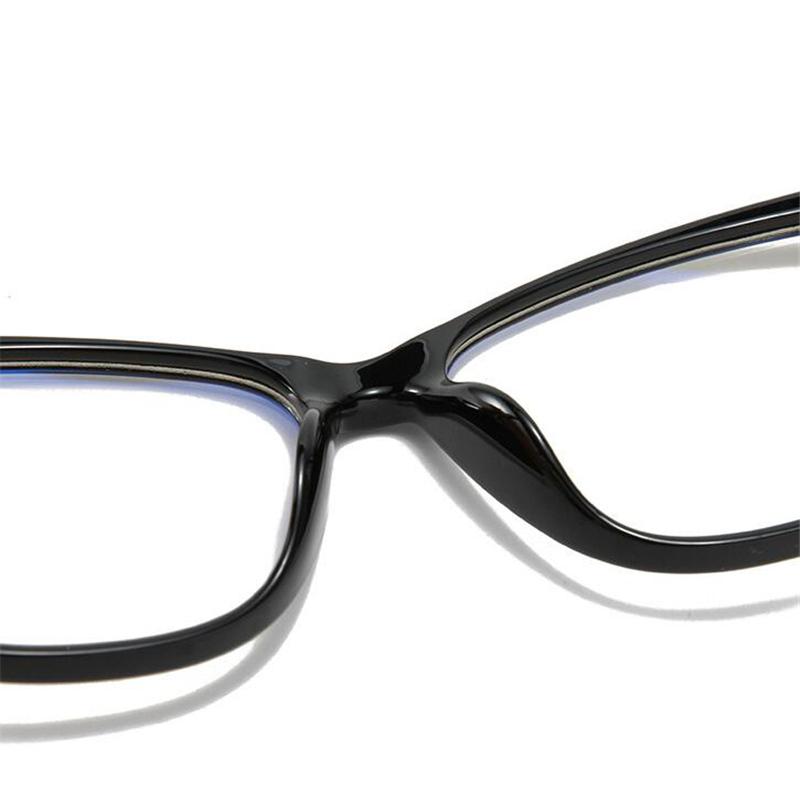 Leopard Frame Anti Blue Rays Cat Eye Prescription Eyeglasses Women Men  Spring Leg Myopes Lunettes 0 -0.5 -0.75 -1.0 To -6.0